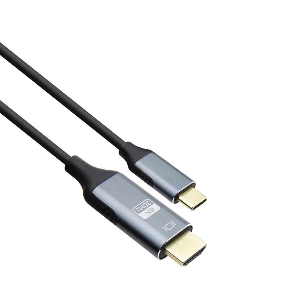 COMS TB250 USB3.1 C타입 to HDMI 컨버터 케이블 (1.8m)_이미지