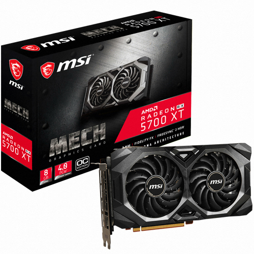 MSI �󵥿� RX 5700 XT ��ũ OC D6 8GB