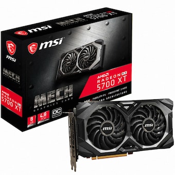 MSI <b>라데온</b> <b>RX</b> <b>5700</b> <b>XT</b> 메크 OC D6 8GB