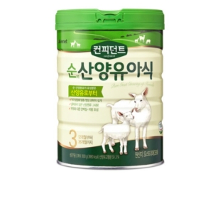 아이배냇 컨피던트 순 산양분유 3단계 800g (5개)_이미지