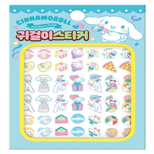 학산문화사 시나모롤 귀걸이 스티커