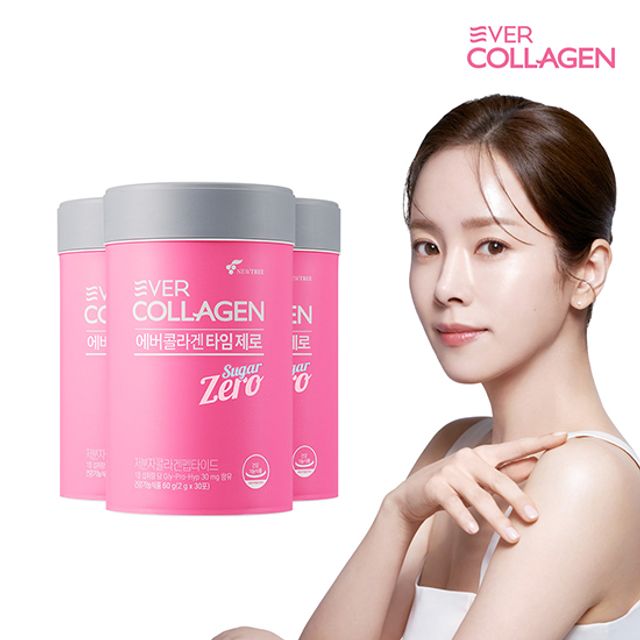 뉴트리 에버콜라겐 타임 제로 2g 30포 (3개)_이미지
