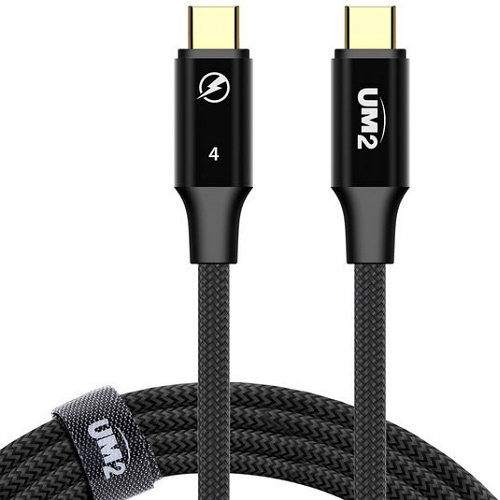 아임커머스 UM2 썬더볼트4 40Gbps PD PPS 100W 케이블 UMCA-TB4-100W (1.2m)