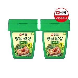 샘표식품 샘표 저당 양념쌈장 500g (2개)