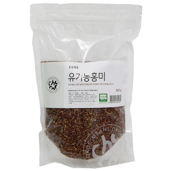 초록마을 유기농 홍미 800g (1개)_이미지