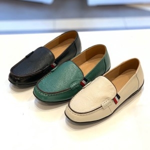 논슬립 소가죽 캐주얼 2.5cm 로퍼 단화 FSP2301CNK7129_이미지