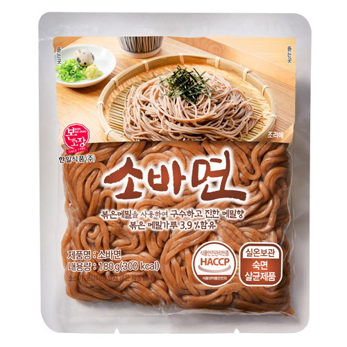 한일식품 본고장 소바면 180g (50개)