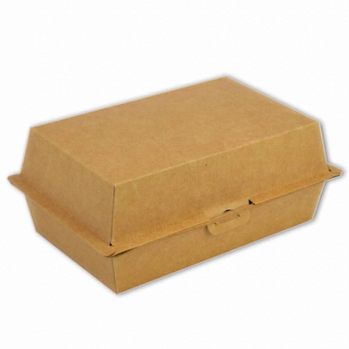 ㅤJCR-602 크라프트 종이도시락 (300개)_이미지