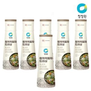 청정원 참깨 흑임자 드레싱 300g (6개)_이미지