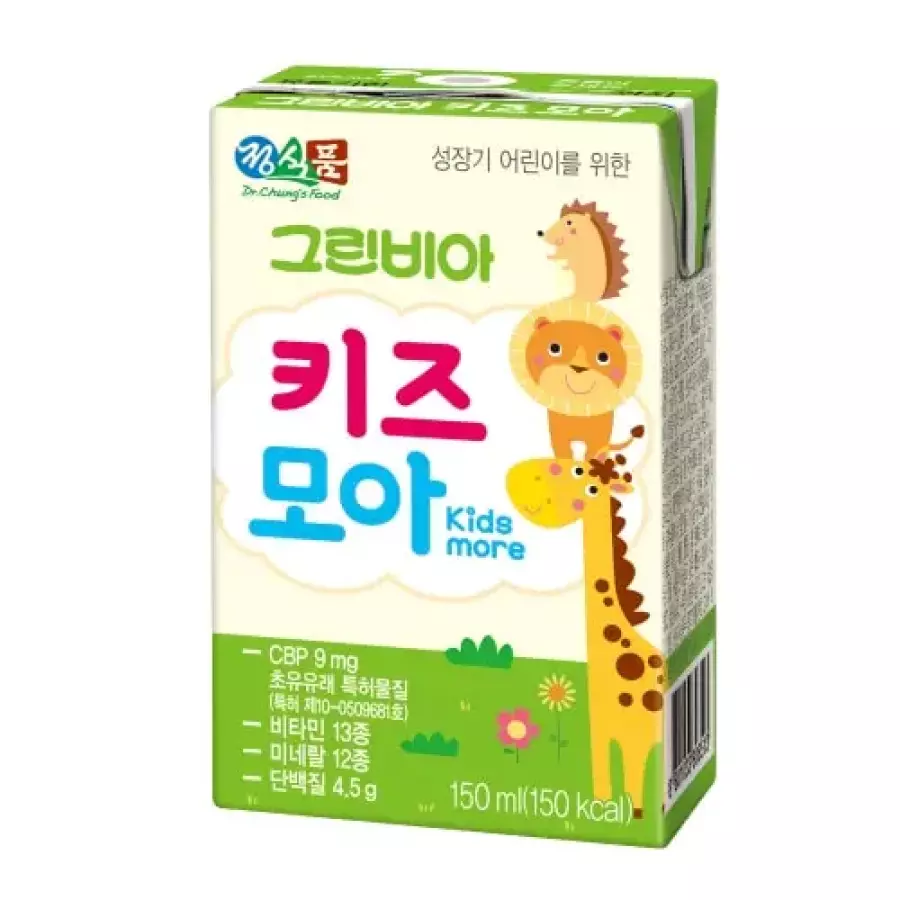정식품 그린비아 키즈모아 150ml (48개)