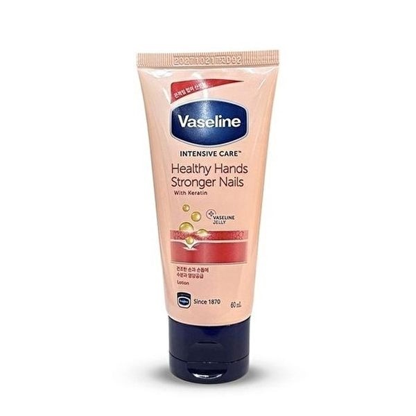 유니레버 바세린 인텐시브 케어 헬씨 핸드&스트롱거 네일 튜브형 60ml (1개)