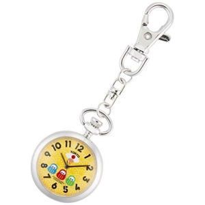 현장  회중 시계 포켓 시계 아날로그 도쿄 디자인 수화 무늬 일제 옐로우 TD005-3