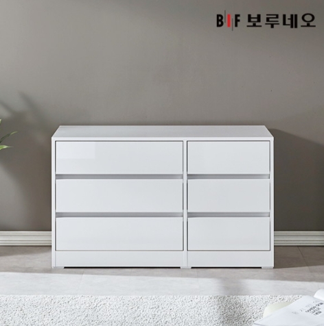 앳홈 미니멀 3단 와이드 서랍장 1000