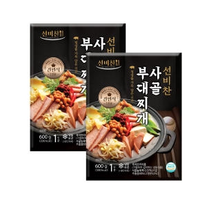 선비찬 사골부대찌개 600g 10봉