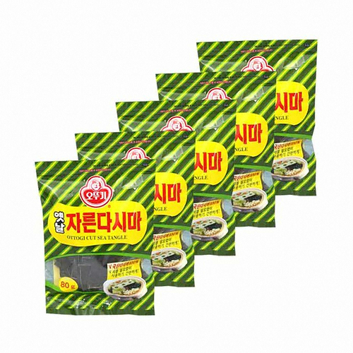 오뚜기 옛날 자른 다시마 80g (5개)