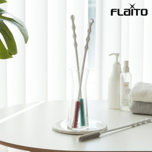 지성아이엔씨 플라이토 국산 실리콘 물병 젖병 텀블러 세척솔 브러쉬