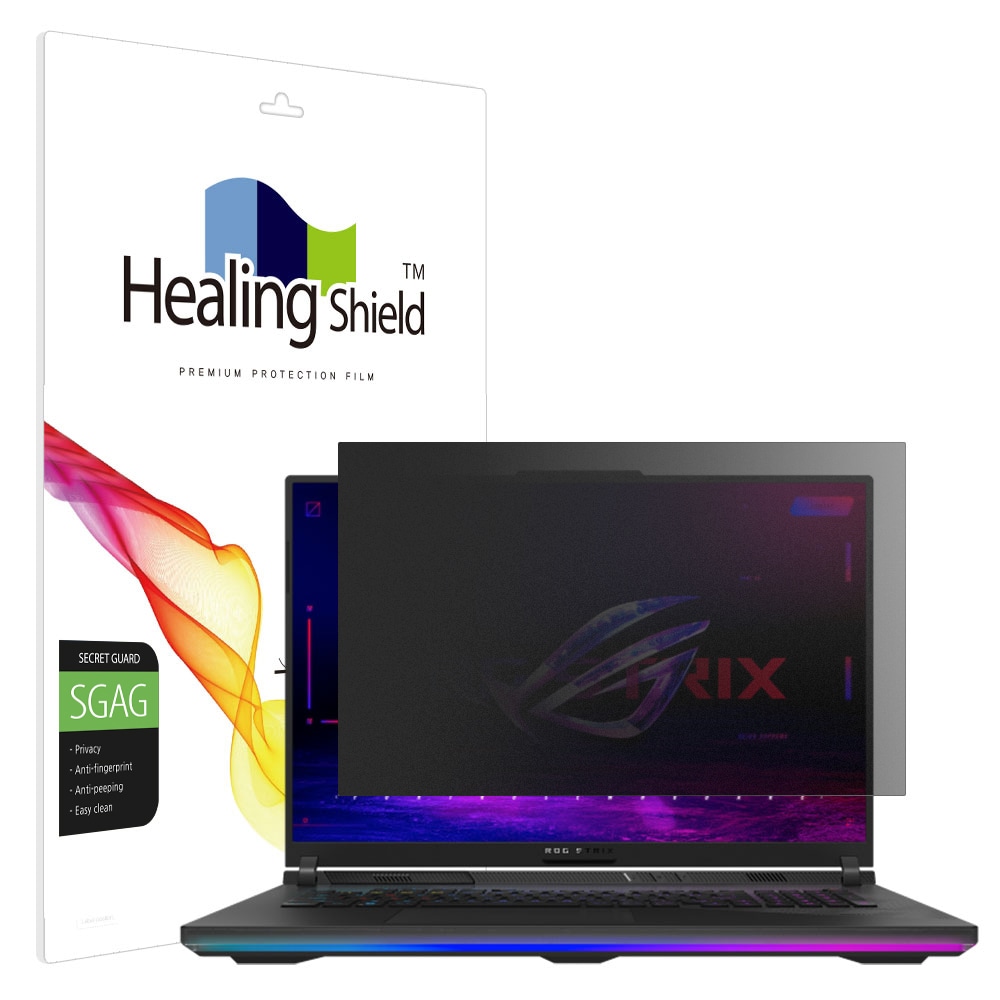 폰트리 힐링쉴드 ASUS ROG STRIX SCAR 18 2024 프라이버시 저반사 사생활 보호필름_이미지