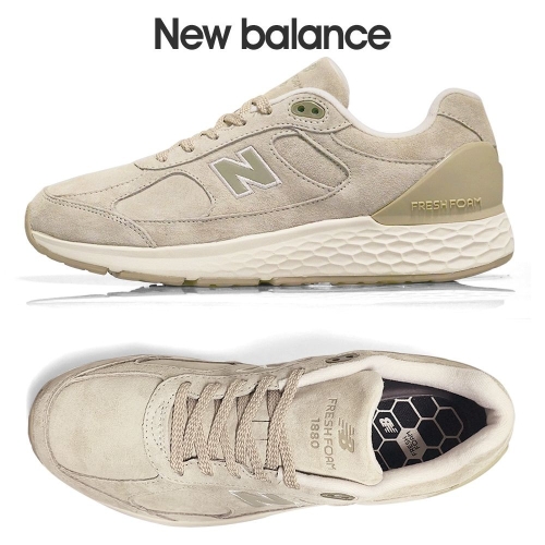 뉴발란스 NEW BALANCE 1880 V1 프레쉬폼 운동화 워킹화 베이지 UW1880S1_이미지