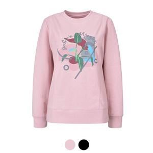  아날도바시니 여성 아트웍 기모 맨투맨 티셔츠 AV12TS04M