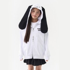 댕댕이 귀달이 롱 후드 집업 TGJM25106_7358