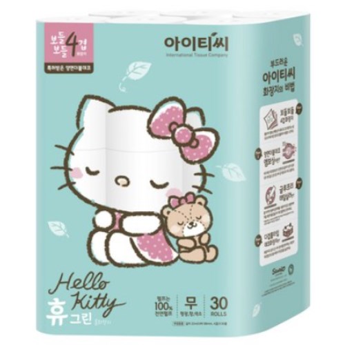  헬로키티 휴그린 22m (30롤) [2팩]