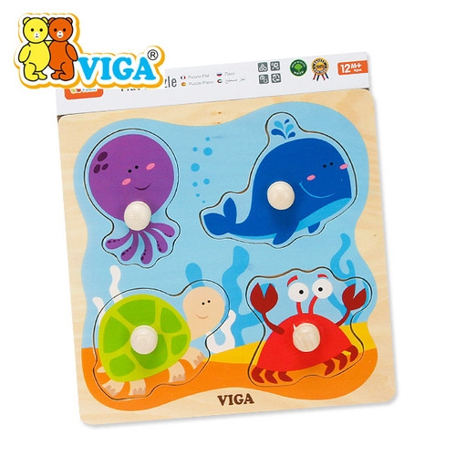 레드퍼피 VIGA 베베 해양동물 꼭지퍼즐