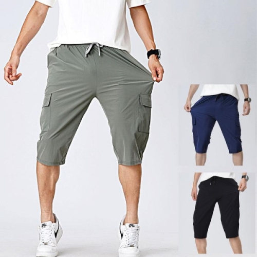 라일리 Rly 루트 우븐7부반바지 포켓카고 사방스판 런닝반바지 16946932