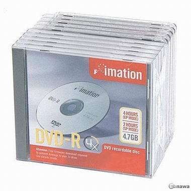 이메이션 DVD-R 4.7GB 4x 쥬얼 10장_이미지