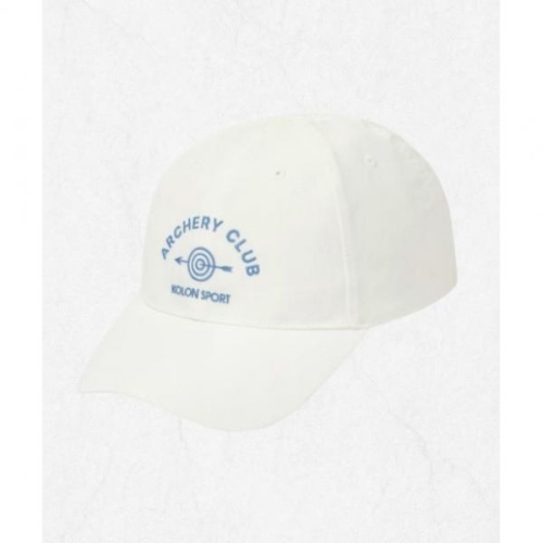 KOLON SPORT 남녀공용 양궁 우븐 볼캡 QEREX25601OWH