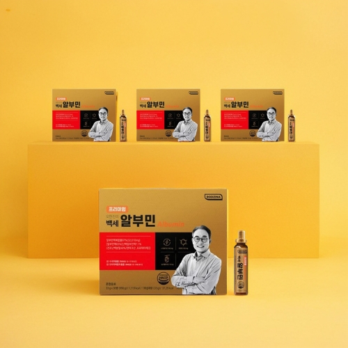 지케이라이프 프리미엄 오한진의 백세 알부민 33g 30병 (4개)