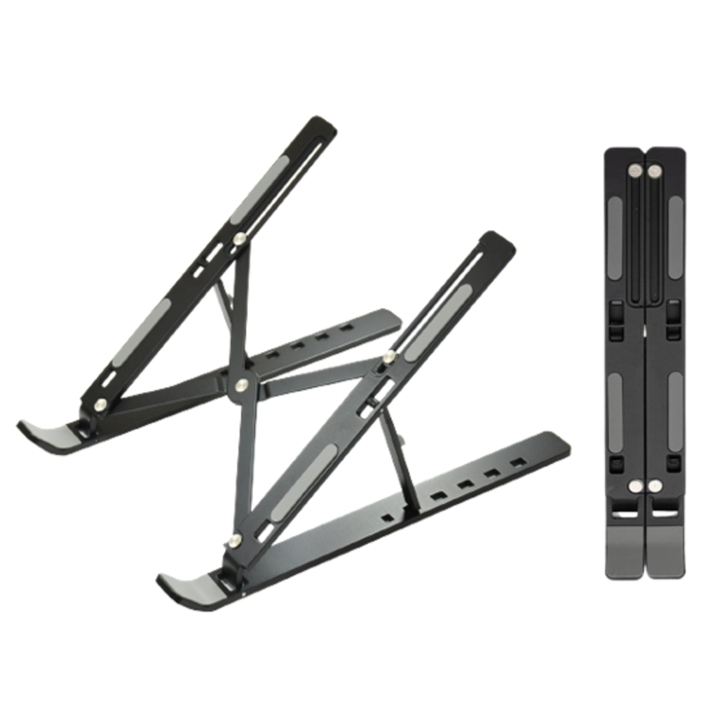 멤비스 NS-5 접이식 노트북 거치대 (블랙)_이미지