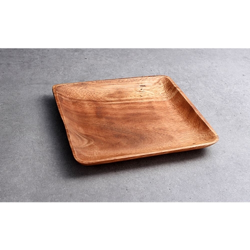 원목 플레이트 사각접시/중/M