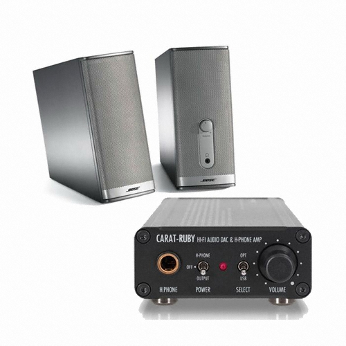 스타일오디오 CARAT RUBY MK2 + BOSE Companion 2 Series II