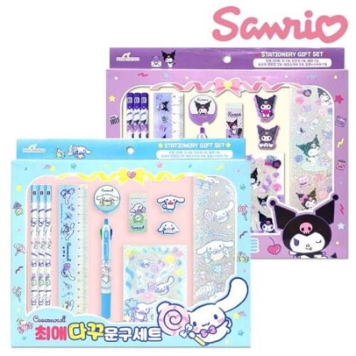 산리오 최애 다꾸 문구세트/ 쿠로미 시나모롤 35000362_이미지