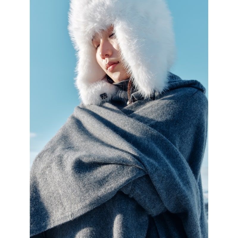 에센셜 TERRE DE CASHMERE 캐시미어100 스웨터 그레이 996691_이미지