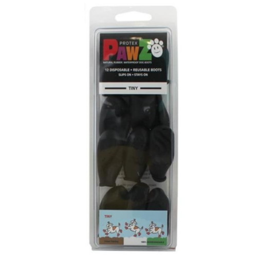 포우즈 러버 애견신발 블랙 XXS