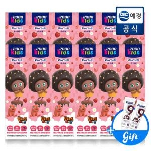2080 키즈 3스텝 브레드 이발소 치약 베리믹스향 80g (12개)