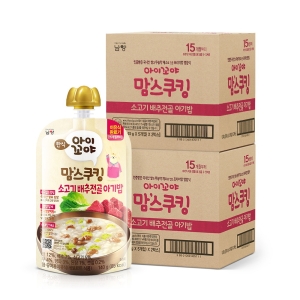 남양유업 맘스쿠킹 소고기 배추전골 아기밥 140g (20개)_이미지