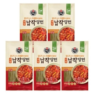 CJ제일제당 백설 대왕 납작당면 300g (5개)_이미지