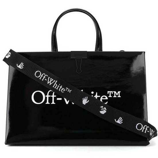 오프화이트 로고 토트백 OWNA058E20LEA0011001