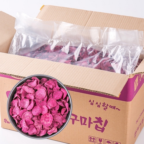 웰빙코리아 자색고구마 2kg (1개)_이미지