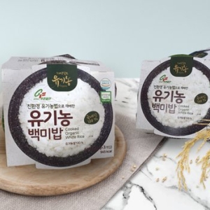 자연담음  유기농 백미 즉석밥 210g [9개] 상품이미지