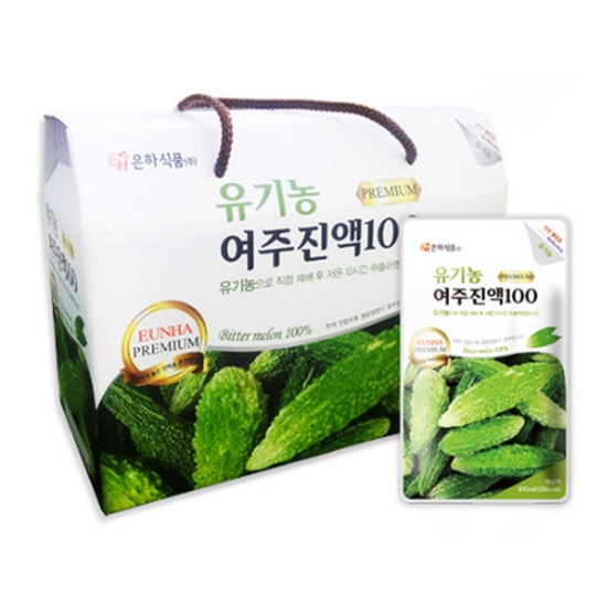은하식품 유기농 여주진액 100ml 30포 (1개)_이미지
