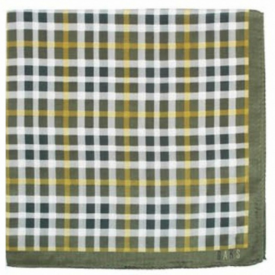 LF 닥스 나염 면실크 손수건 DYA3003