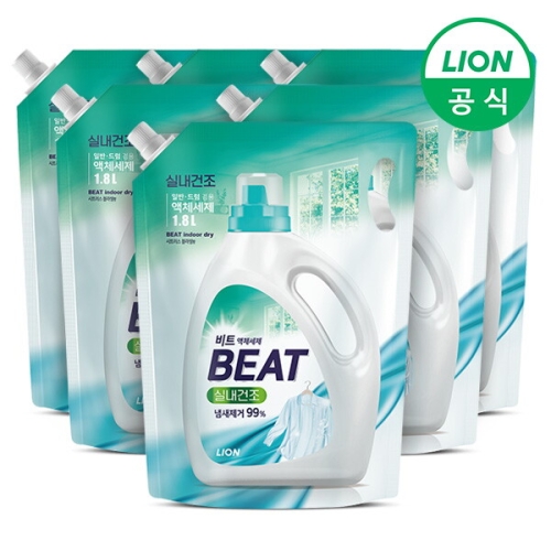 비트 실내건조 리필 1.8L (6개)_이미지