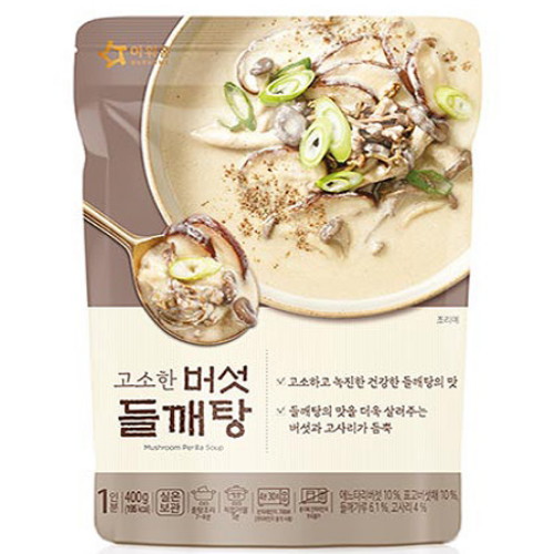 아워홈 고소한 버섯 들깨탕 400g (1개)_이미지