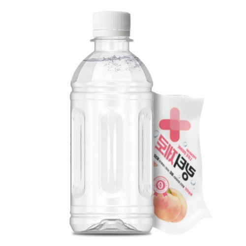 링티 제로 복숭아맛 무라벨 340ml (20개)_이미지