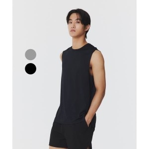 무신사 스탠다드 MUSINSA STANDARD SPORTS 자카드 슬리브리스 2color M42001ATN51BLK 106971_이미지