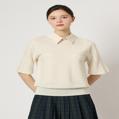 BCBG B4M3K406 SOPHI 카라 니트_이미지