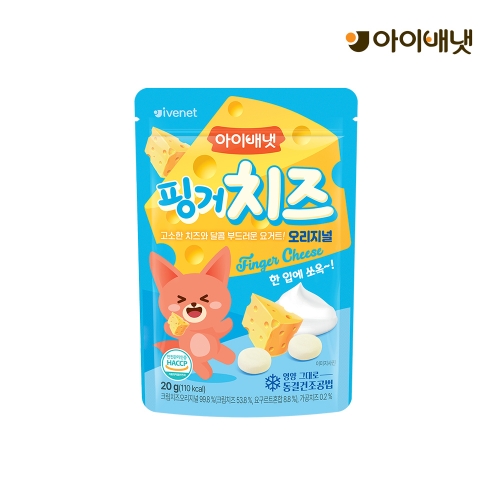 아이배냇 핑거치즈 20g (1개)_이미지
